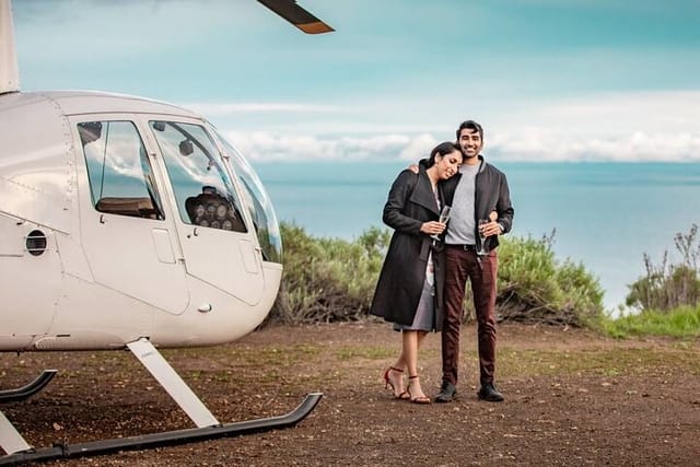 Couple enjoying on Malibu Top